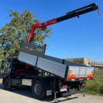 IVECO 180 CON GRU FERRARI CON ARGANO